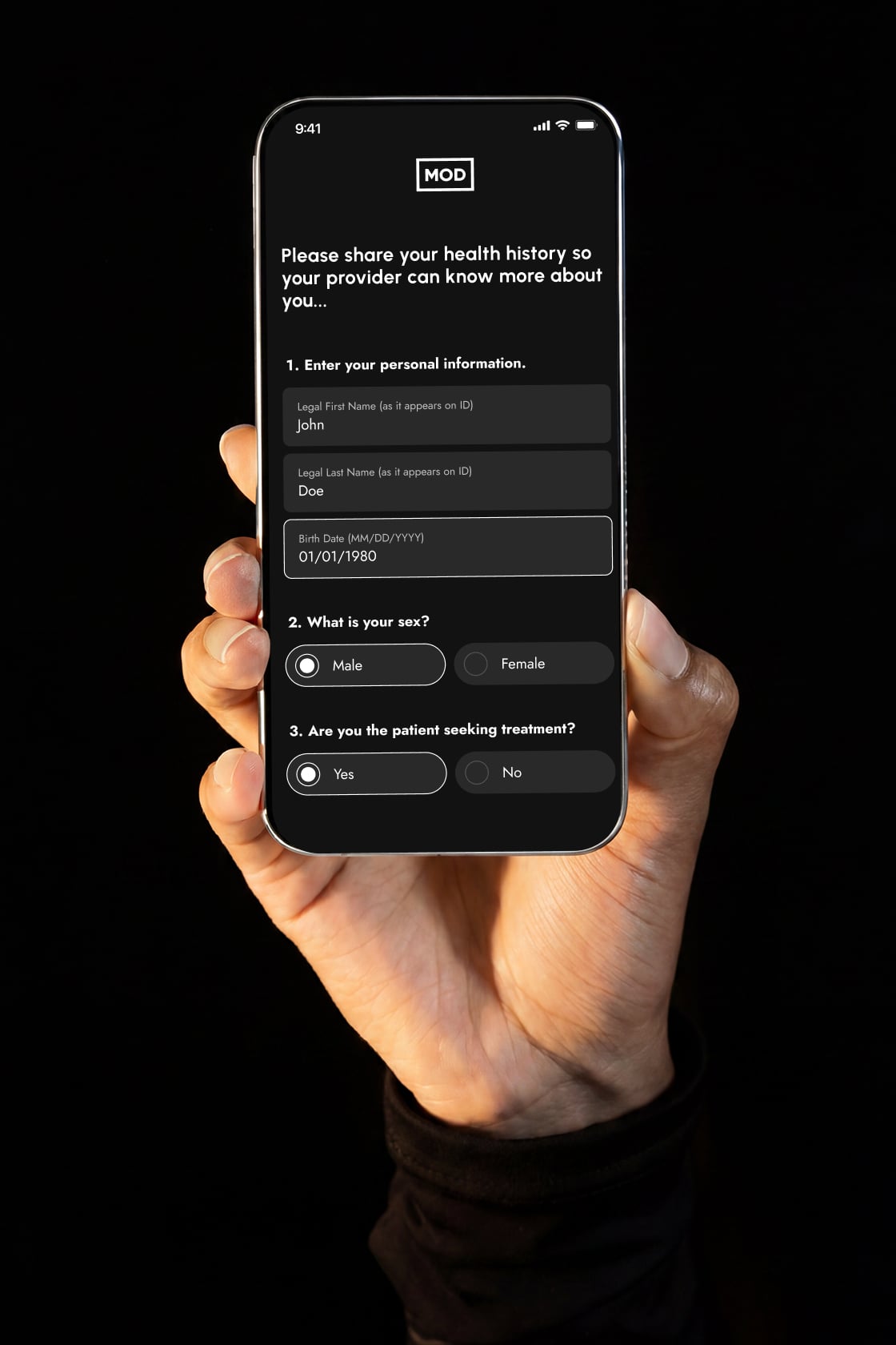 Complete Your Medical Profile