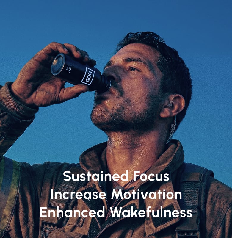 MOD ALERT helps improve sustained focus, motivation, and wakefulness during demanding shifts