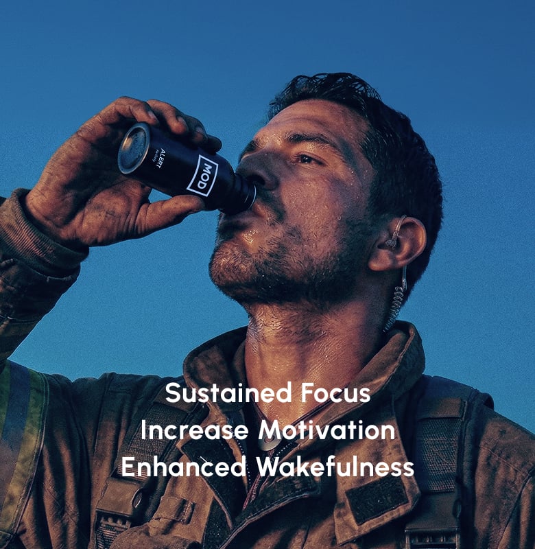 MOD ALERT helps improve sustained focus, motivation, and wakefulness during demanding shifts